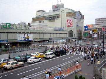 新宿駅工事写真